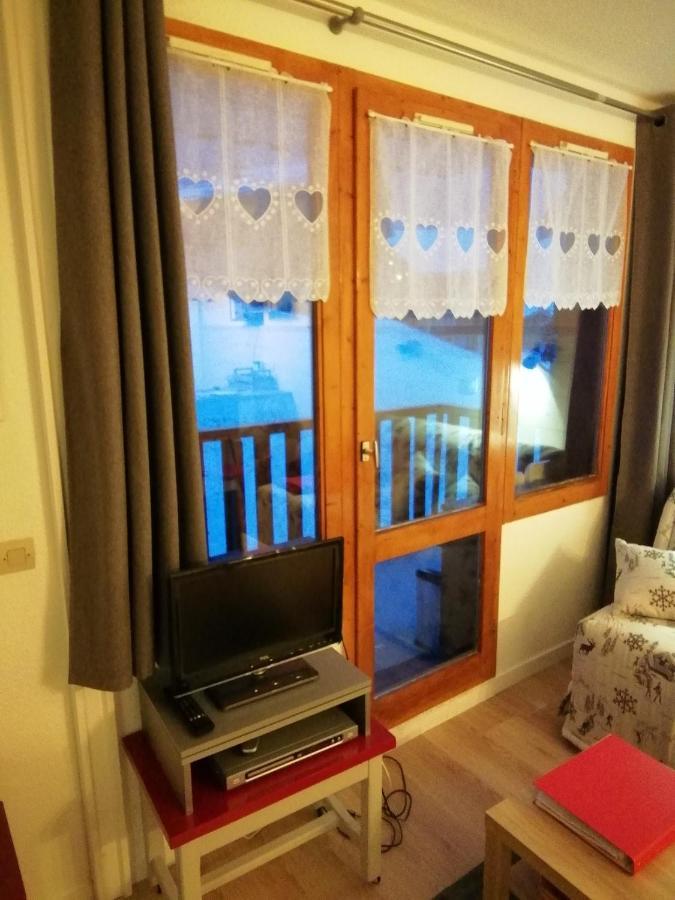 La Plagne Les Coches Studio Divisible Ensoleille Luaran gambar